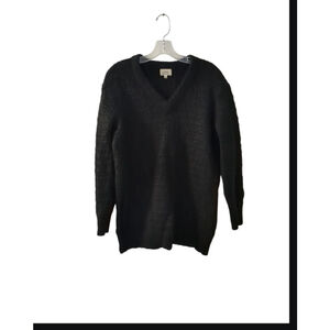 Wilfred Black V-Neck Sweater S wool blend